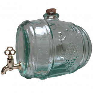 Glass barrel 2l